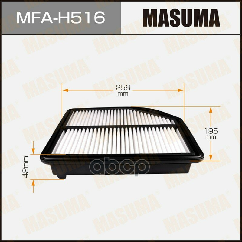 Воздушный фильтр A28011 MASUMA HONDA/ CR-V/ RM4 11- (1/20) Masuma арт. MFAH516