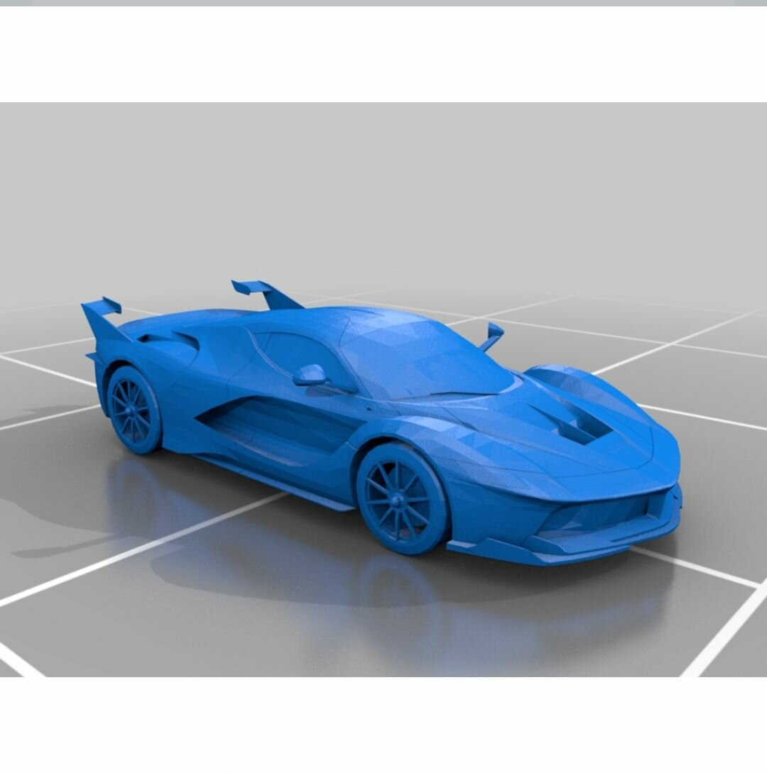 Ferrari FXX K. Масштабная модель 1:72.