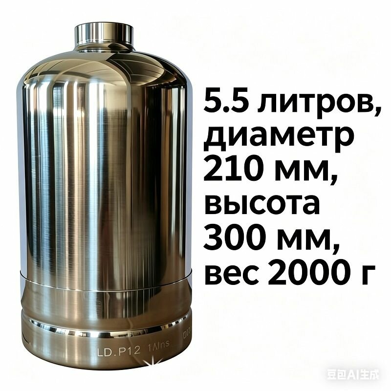 Газовый баллон многоразовый из нержавеющей стали с адаптером для заправки, Набор для кемпинга, походов и рыбалки