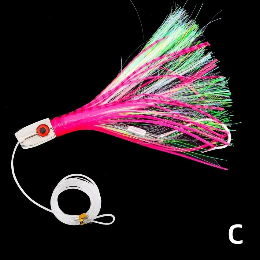 Приманка для троллинга Marlin Tuna Dolphin Shark 84г/112г 112G, C