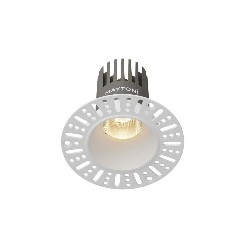 Встраиваемый светильник Maytoni DL124-10W-3K-TRS-W