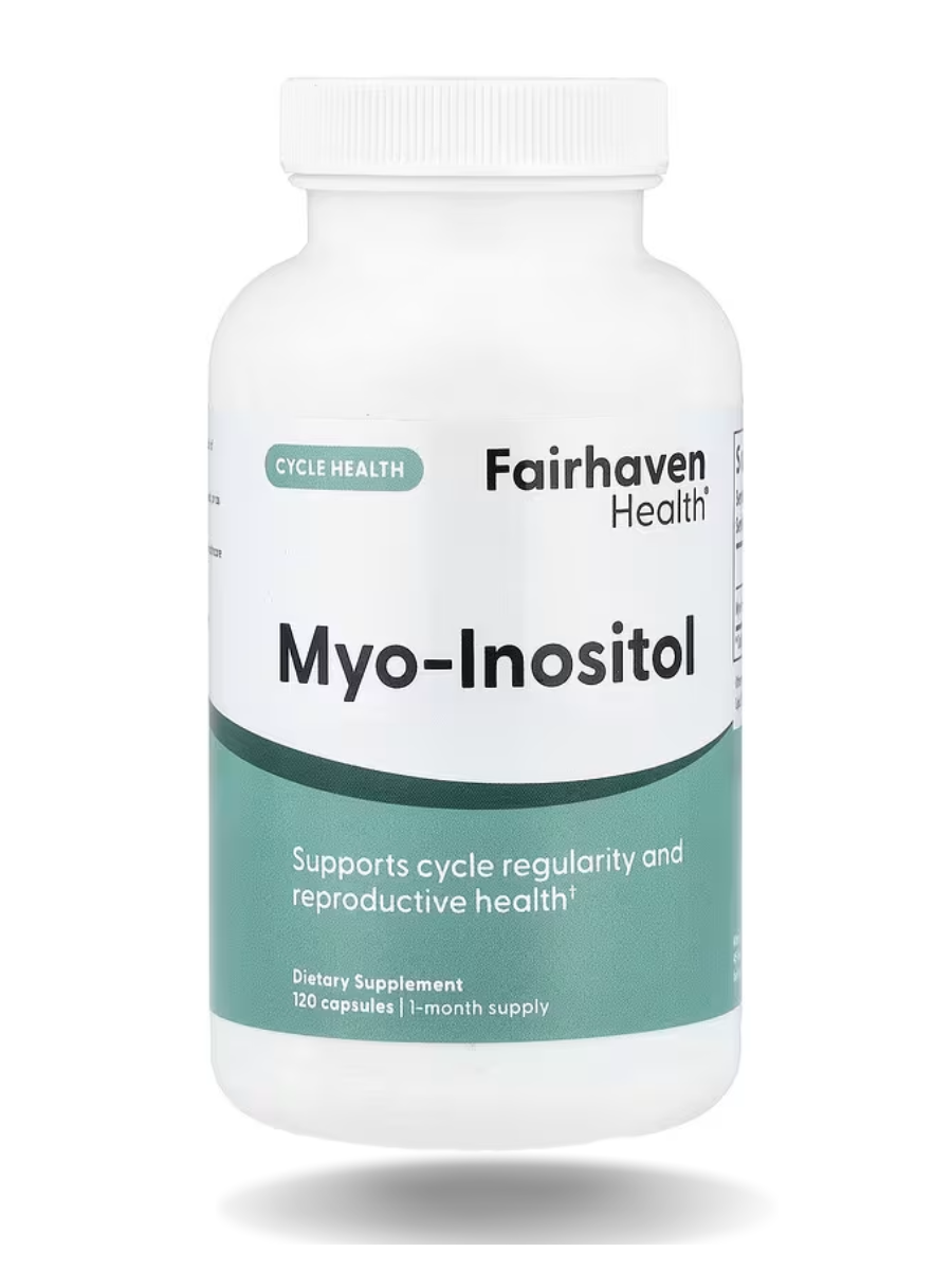 Fairhaven Health, мио-Инозитол, для женщин и мужчин, 500 мг на капсул, 120 капсул