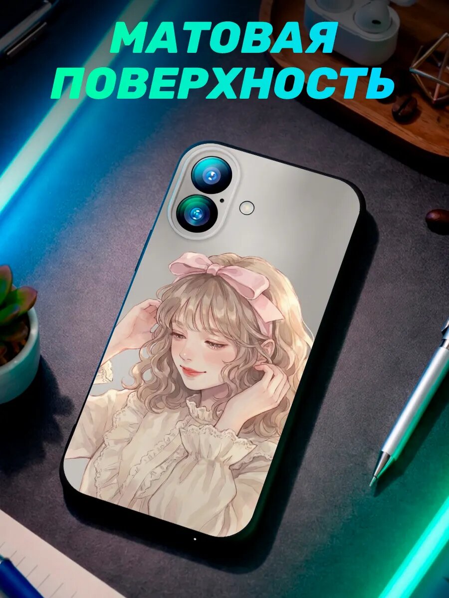 Чехол на iphone 17 девушка — фото 1