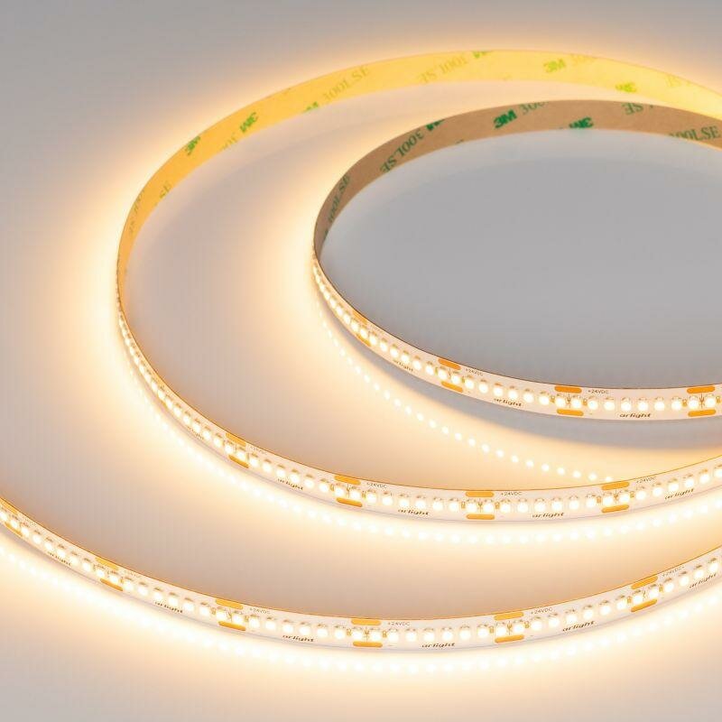 Лента светодиодная UL-A240-10mm 24V Warm 2700К 19Вт/м IP20 (уп.5м) Arlight 048129