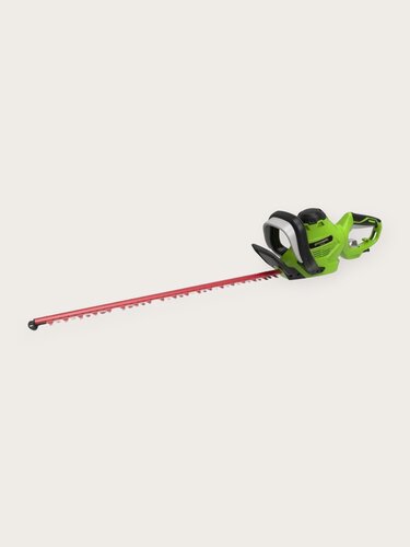 Изображение товара Кусторез Greenworks GHT7068, электрический, 700Вт, длина лезвия 68 см