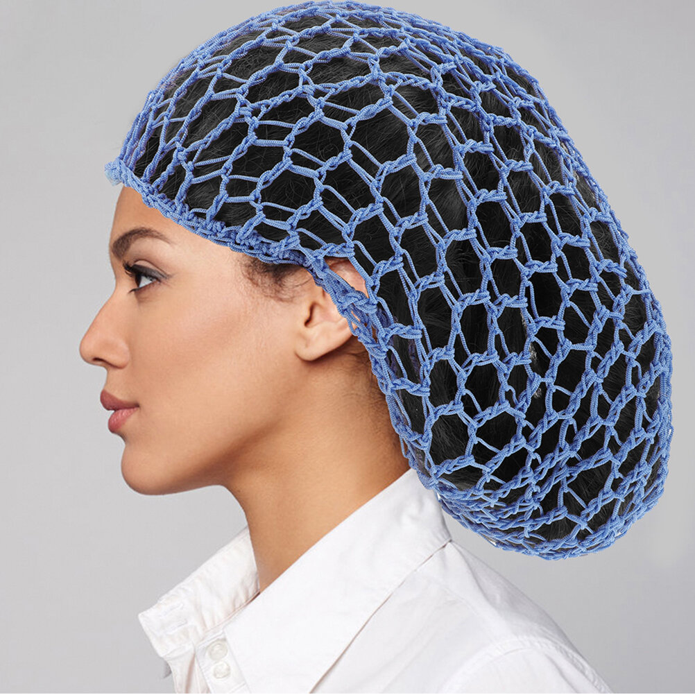Сетка Для Волос Crochet Hair Net Для Сна И Длительного Ношения 2 Штук Размер 23x20x0 5 Cm