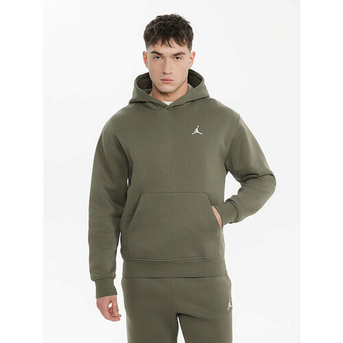 фото Худи jordan brooklyn fleece pullover hoodie, 1 шт., размер 50-52, , зеленый