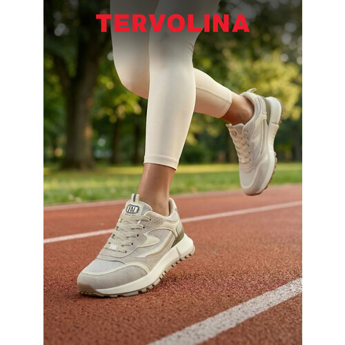 фото Кроссовки tervolina, полнота 6 (ru)/ на среднюю стопу, размер 38, бежевый