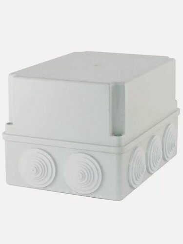 Изображение товара Коробка распаячная TDM Electric 190х140х120 мм, открытая, с крышкой, 10 гермовводов, IP55, артикул SQ1401-1246