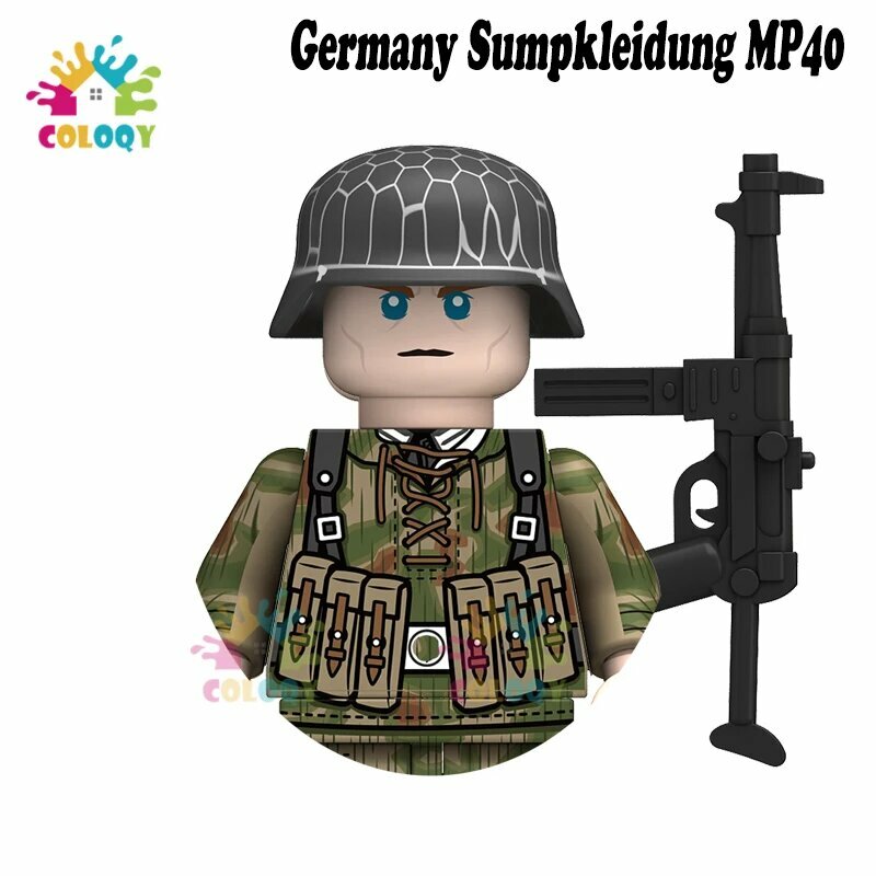 COLOQY Германия MP40 военный конструктор, цвет 1 Pcs