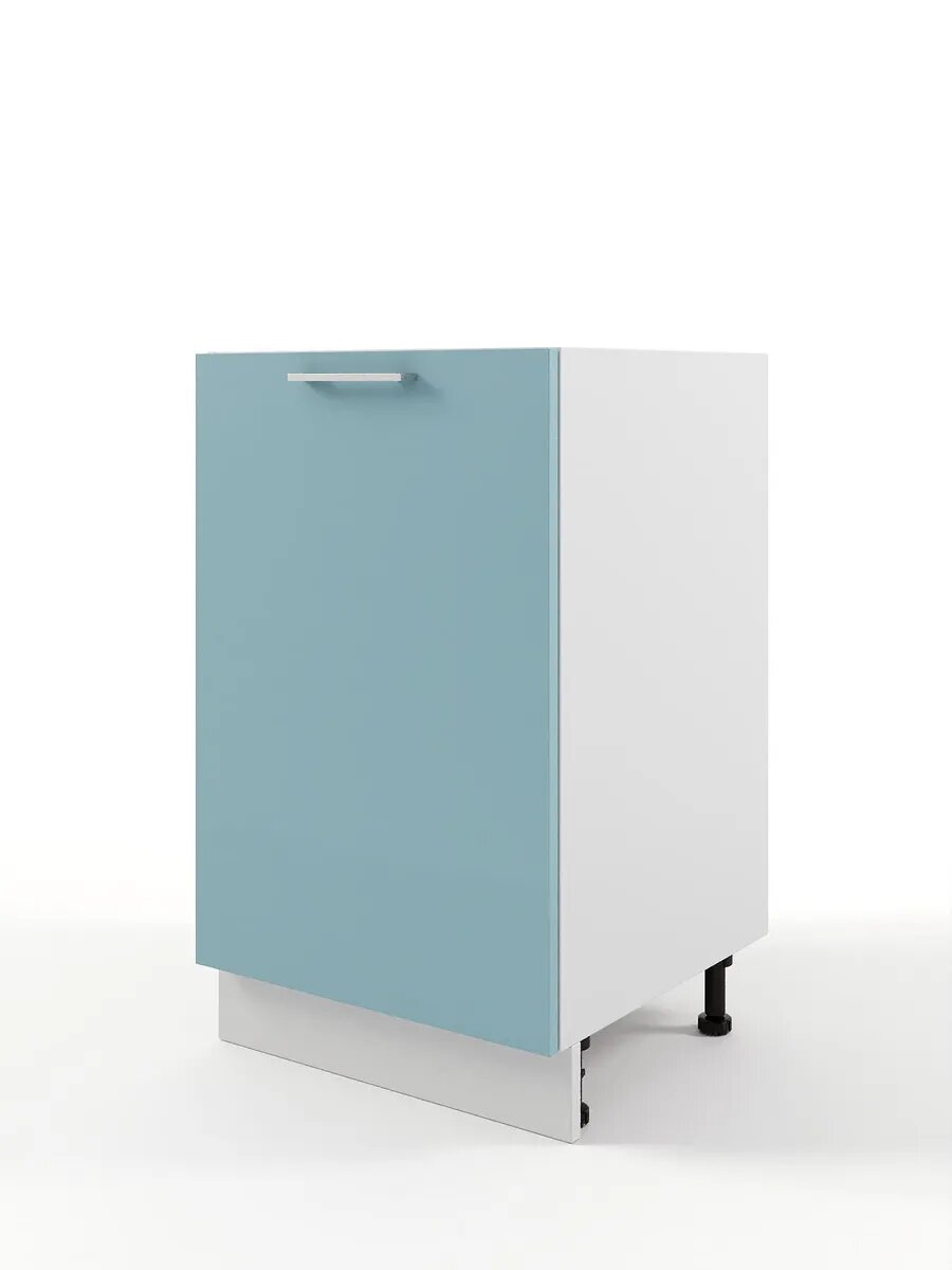 Шкаф нижний Катрин 500х820х476 Топаз/ Белый