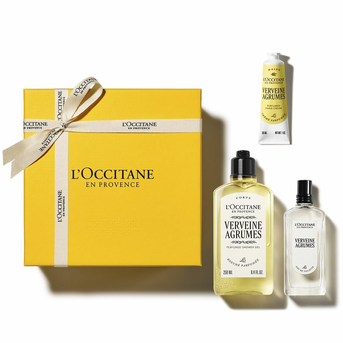 Парфюмерный набор L'Occitane Trio Verveine Agrumes, для женщин