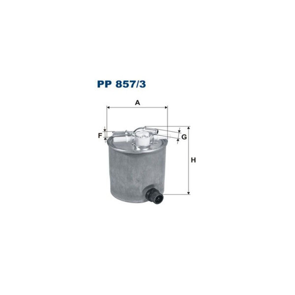 Фильтр топливный PP 857/3
