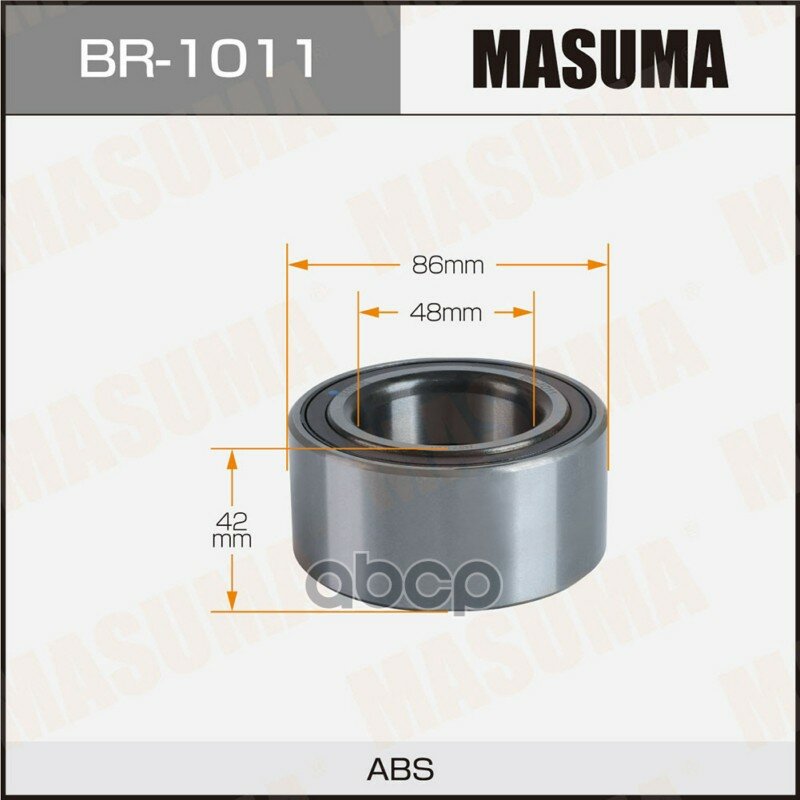 Подшипник ступицы Masuma арт. BR-1011