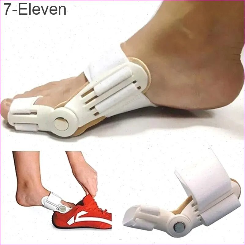 Разделитель Пальцев Hallux Valgus, Используется Для Коррекции Вальгусной Деформации Пальцев Ног Днем и Ночью, Белый