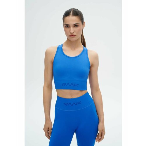 фото Топ спортивный rank seamless top, размер s, синий