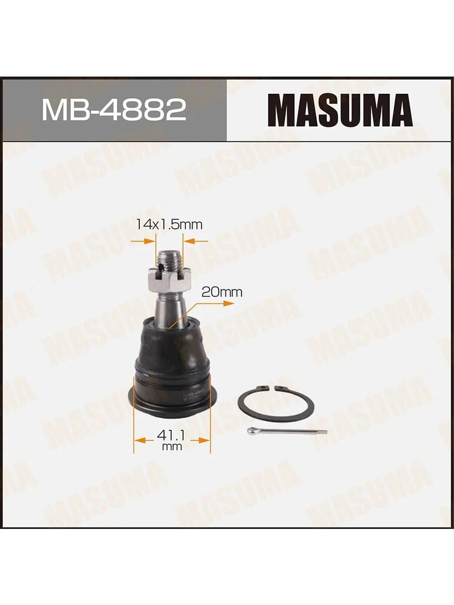 Шаровая опора для а/м Nissan Presage 98-03, Bassara 99-03, арт. MB4882
