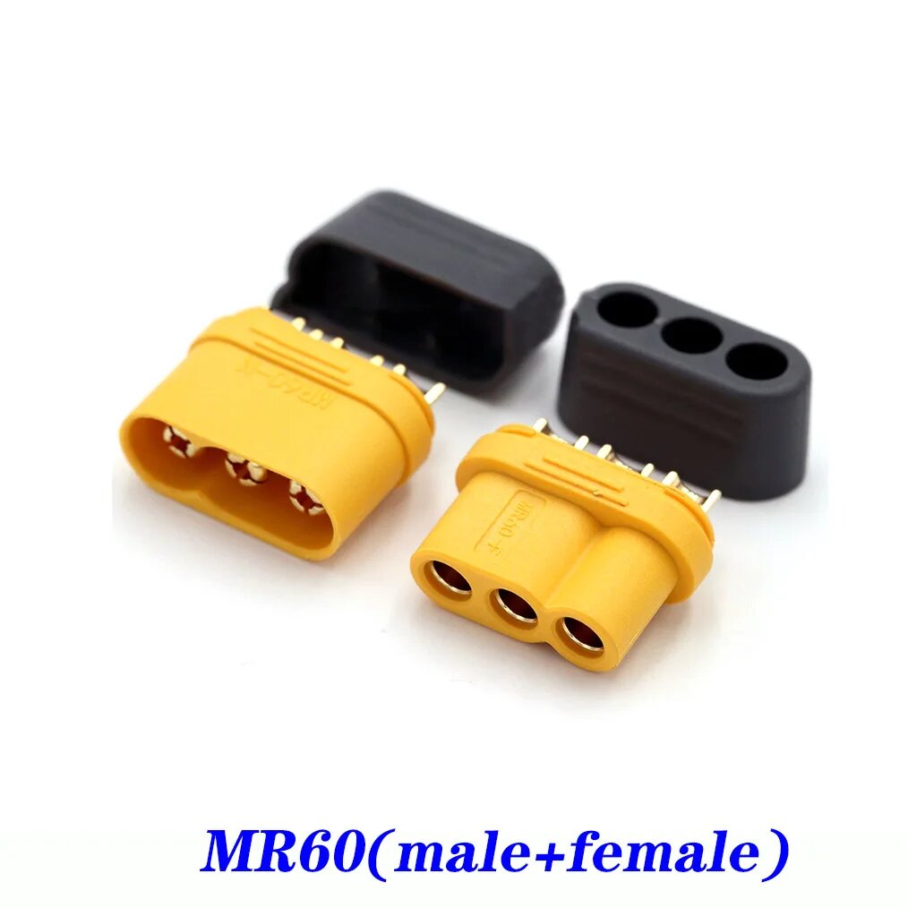 Разъем MR30/60 LAJQTAO для дронов 5pcs, MR60 male female