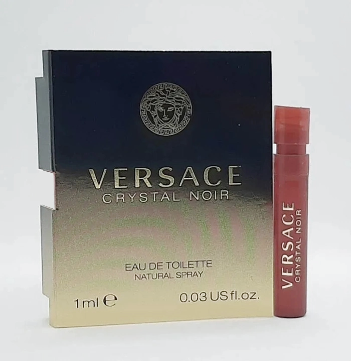 Versace Crystal Noir Eau De Toilette 1 мл - женская миниатюра Кристал Нуар