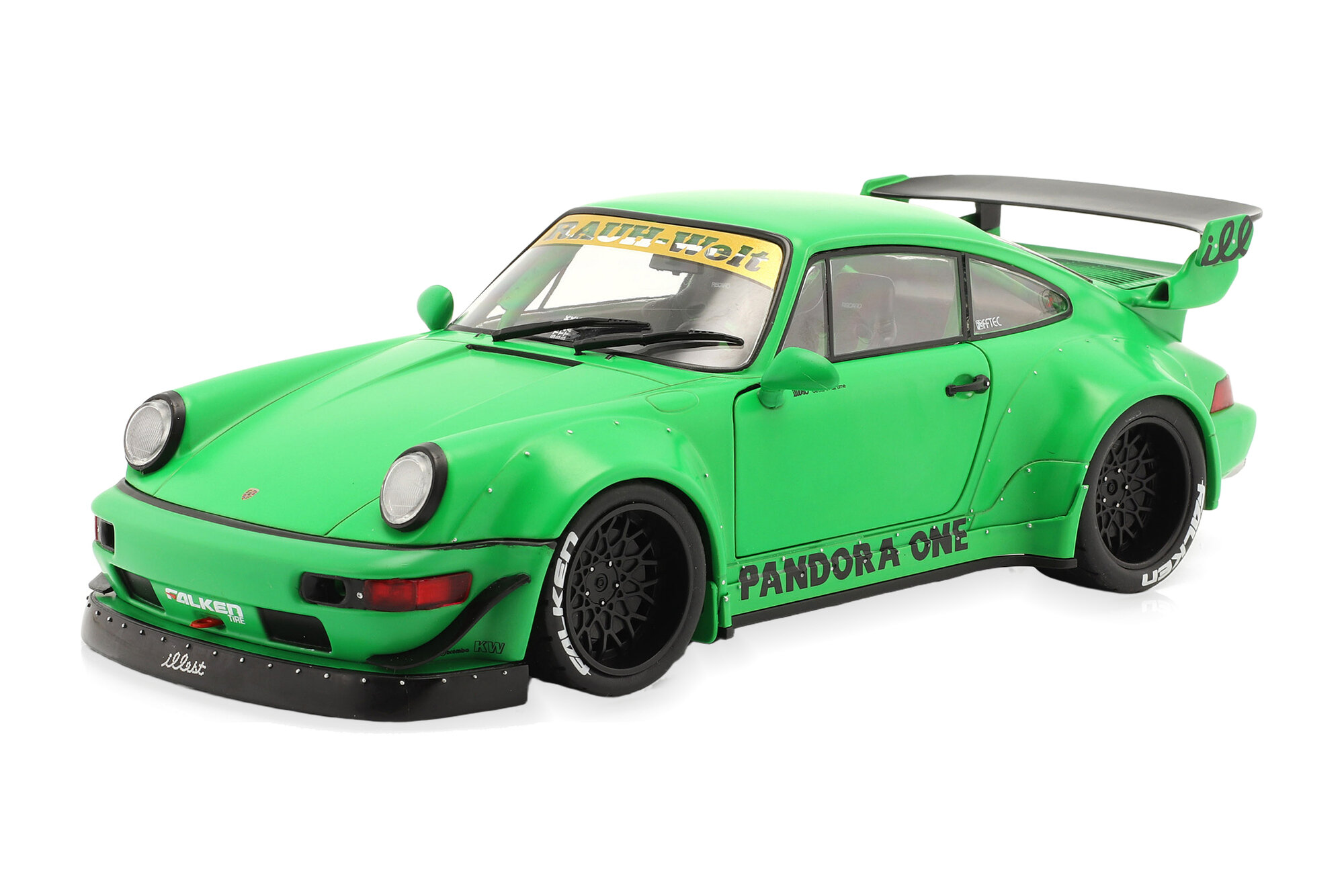 Модель коллекционная Porsche 911 (964) rwb rauh-welt pandora one 2011 green / порше 911 (964) rwb раух-вельт зеленый