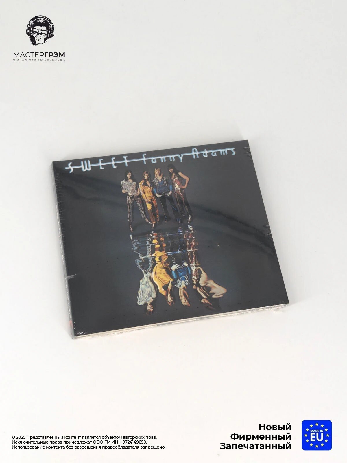 The Sweet - Fanny Adams (CD) 2018 Sony, Digipack Фирменный аудио диск