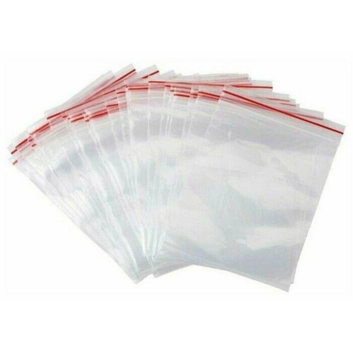 фото Пакеты с застежкой zip lock 7x10 см, 100 шт / упаковочные фасовочные с зип замком" aviora
