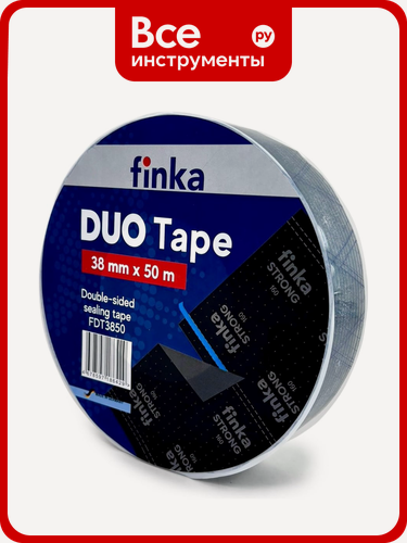 Изображение товара Клейкая лента Finka DUO Tape 38mmx50m FDT3850