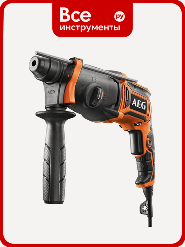 Изображение товара Перфоратор AEG KH24IE, мощность 800Вт, SDS-Plus, кабель 4 м, кейс