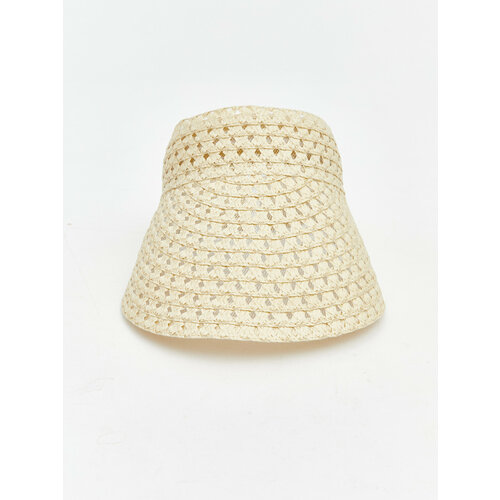 фото Шляпа lc waikiki для женщин, размер standard, light beige