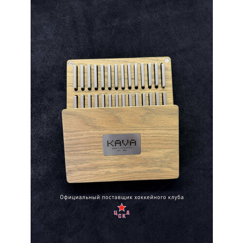фото Эксклюзивное домино kava impero из благородного дуба и металла
