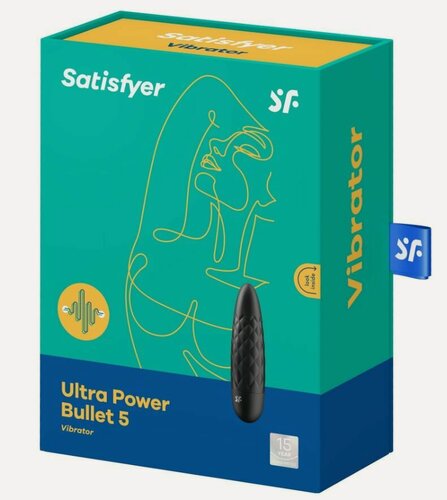 Изображение товара Черный мини-вибратор Satisfyer Ultra Power Bullet 5