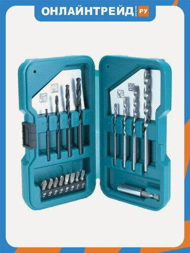 Изображение товара Набор оснастки Makita D-40200 17 шт
