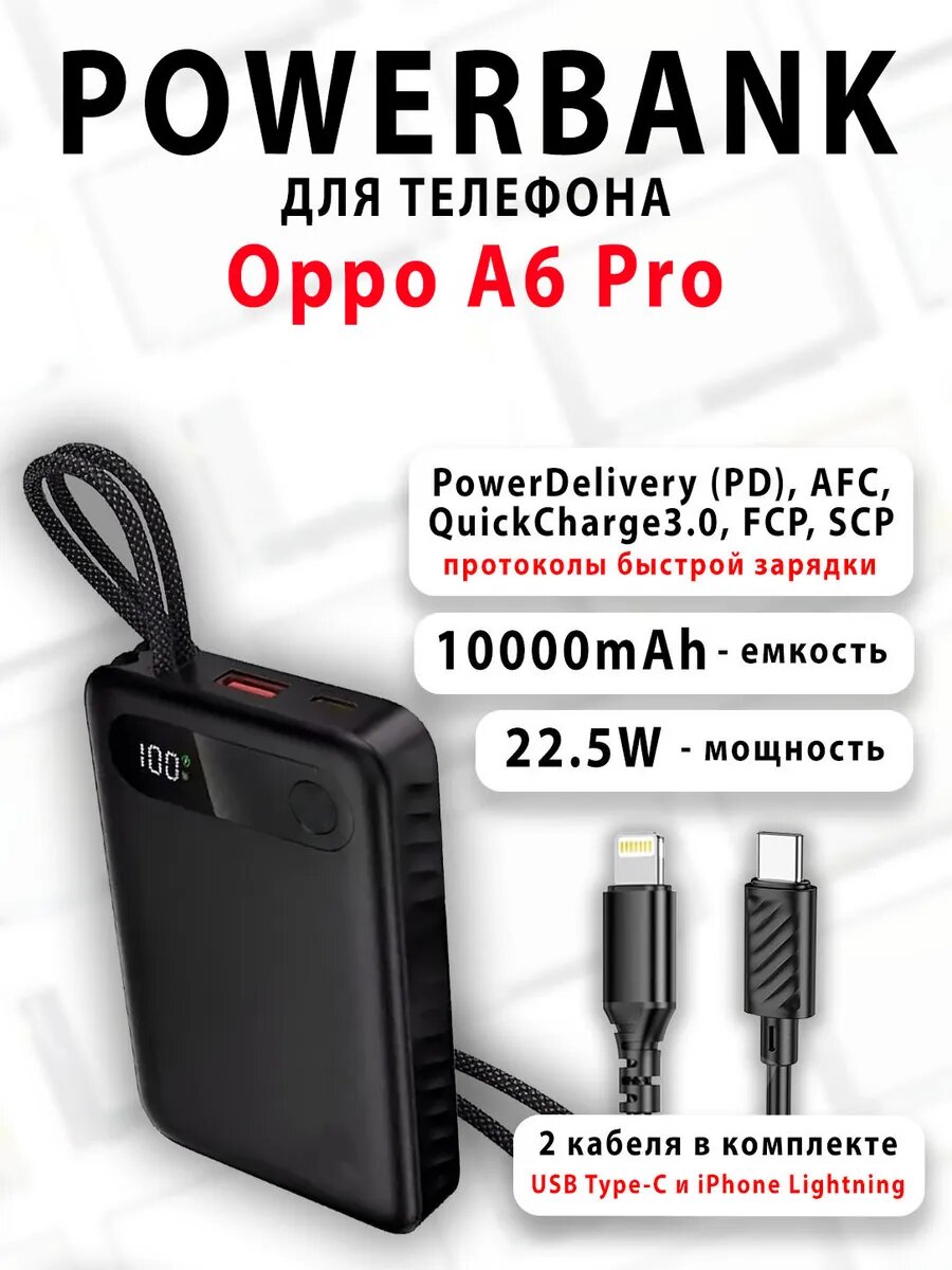 Повербанк для телефона Oppo A6 Pro