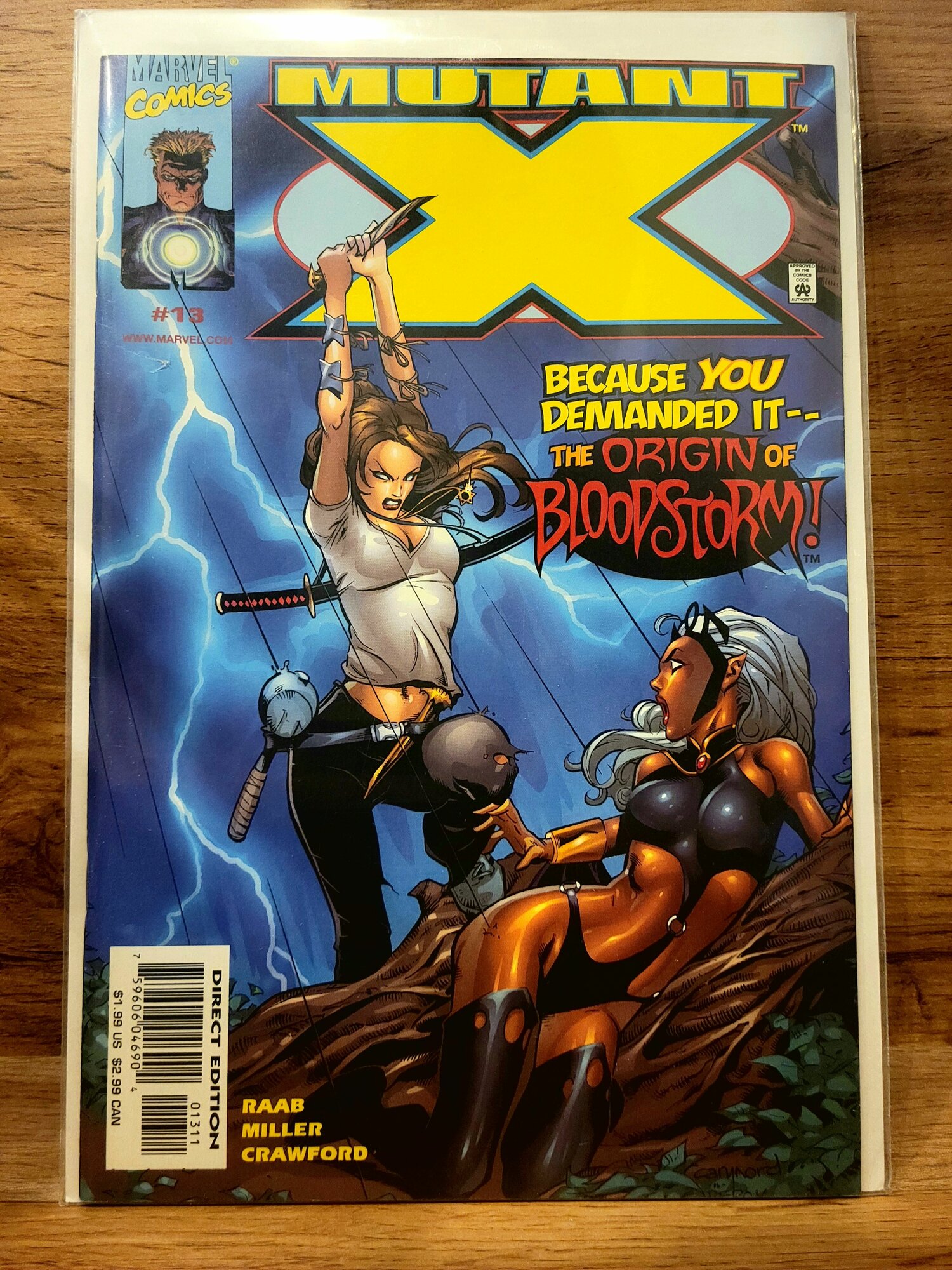 Ретро Комикс Mutant X #13. 1998 Год. Оригинал!