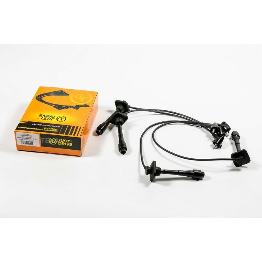 Провода В/В JUST DRIVE JDV0032 TOYOTA CALDINA #T19# 92-02 / RAUM EXZ10 / 15 97-03 4 / 5E-FE;