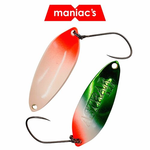 Лимитированная японская блесна на форель ValkeIN Astrar, 3.2 г, #Matcha Strawberry (Maniac's Oricolor)