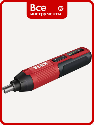 Изображение товара Аккумуляторная отвертка FLEX sd 5-300 4.0 c 530728, резиновый, выполнения различных работ