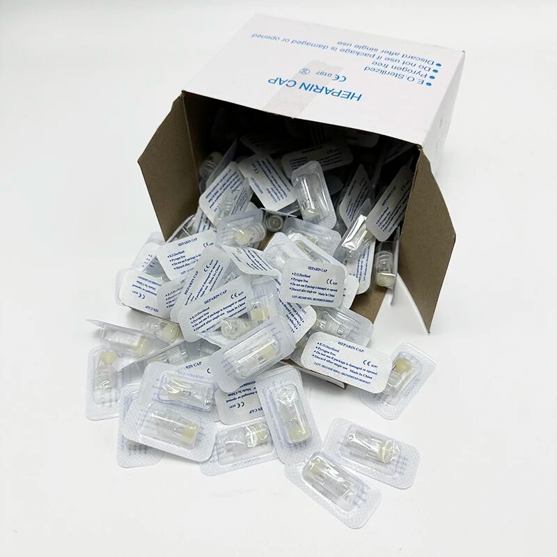 Одноразовые канюли Heparin Caps для животных