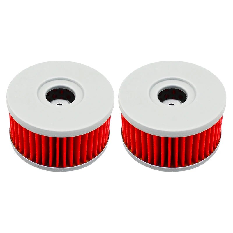 Масляный фильтр для Suzuki DR250/350/400/DRZ250, 2шт, красный