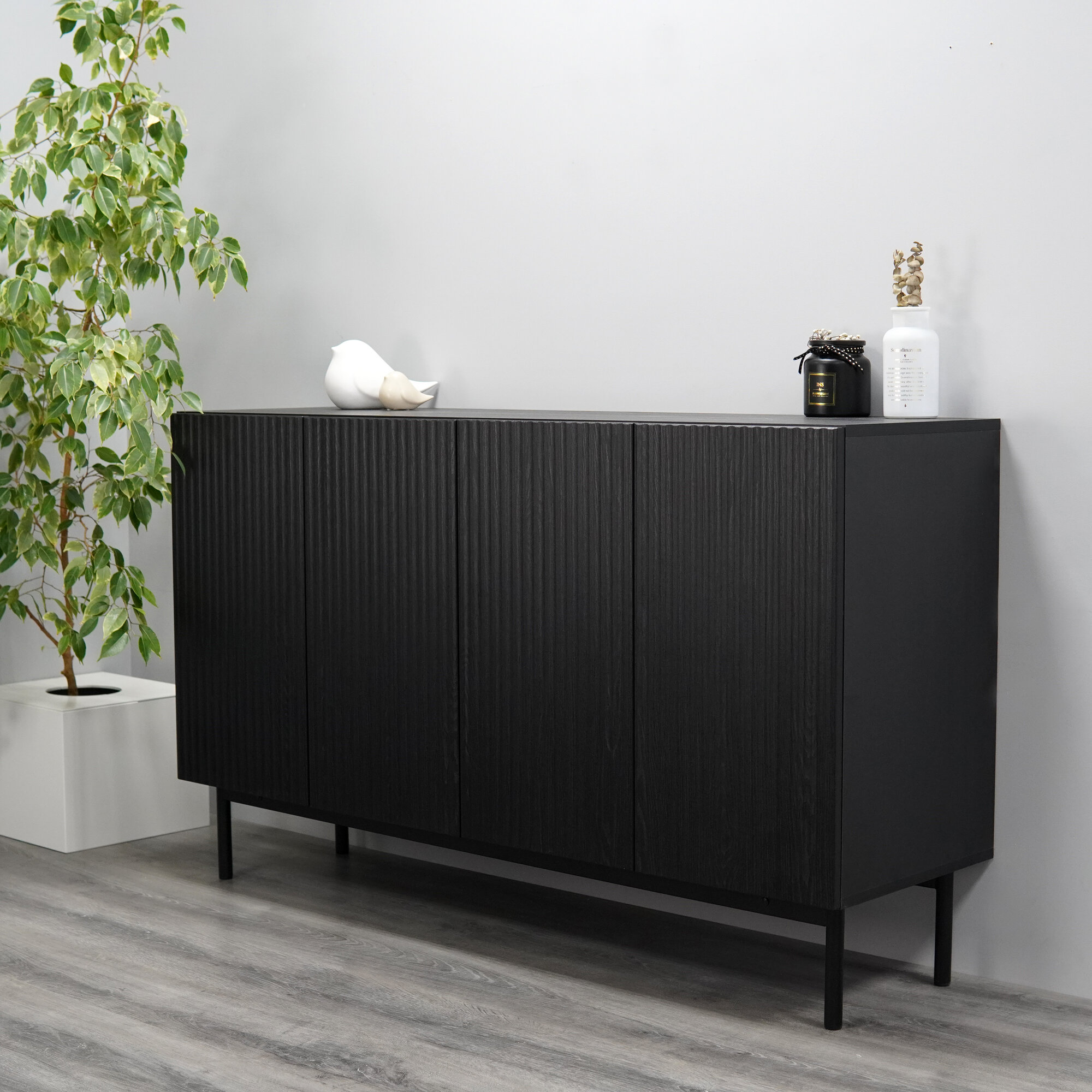 Комод "лофт", КГ-03 140х42х83, NaHouse