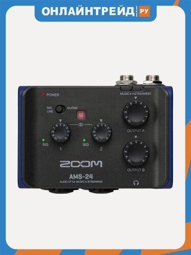Изображение товара Аудиоинтерфейс Zoom AMS-24