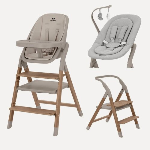 Изображение товара Стульчик для кормления Carrello Ergo 4в1 CRL-16701 Shadow Beige