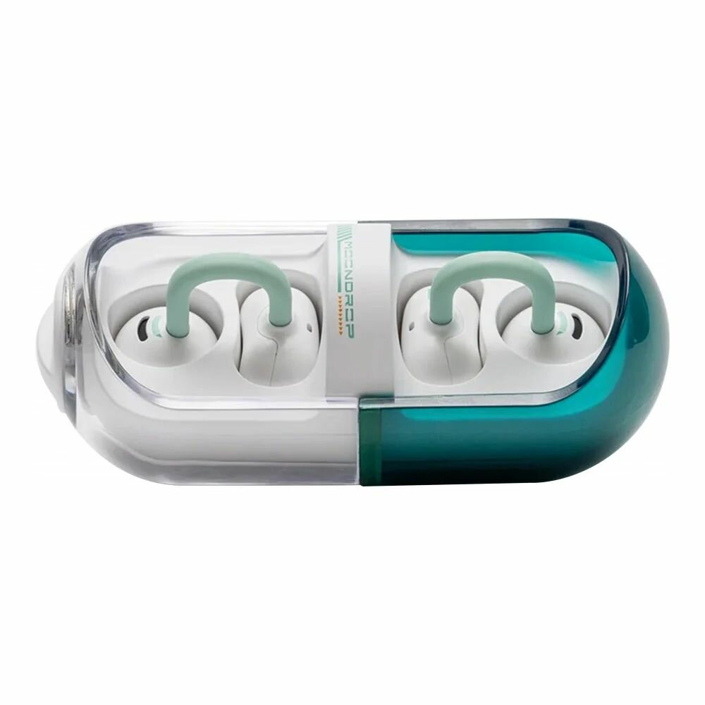 Беспроводные TWS наушники Moondrop PILL, с микрофоном, Bluetooth 6.0, зеленые