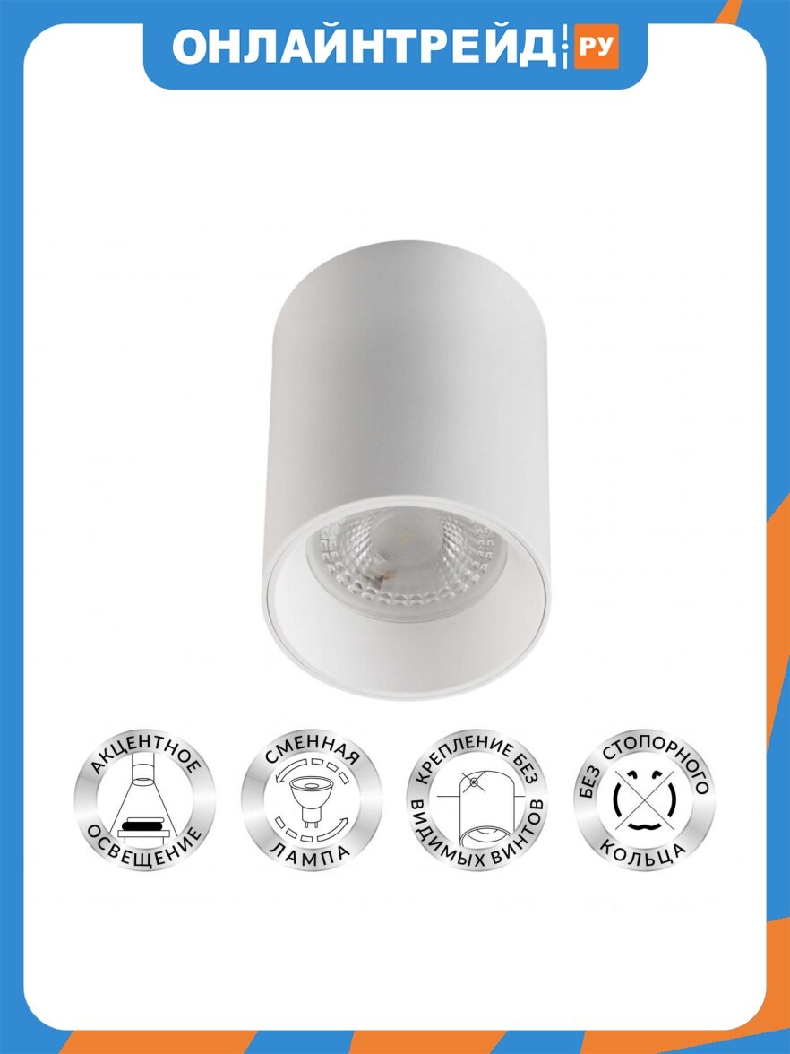 Потолочный светильник Denkirs DK3110-WH