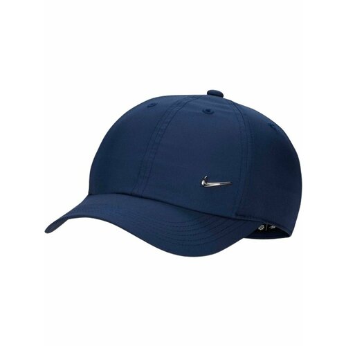 фото Бейсболка nike k nk df club cap us cb mtswsh для девочек, размер 1size, синий