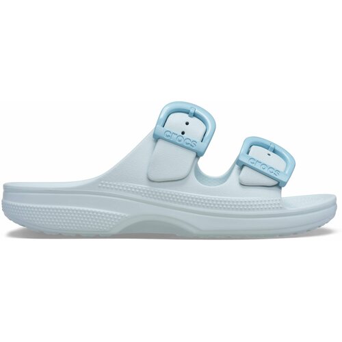 фото Шлёпанцы crocs, размер w5 us, голубой