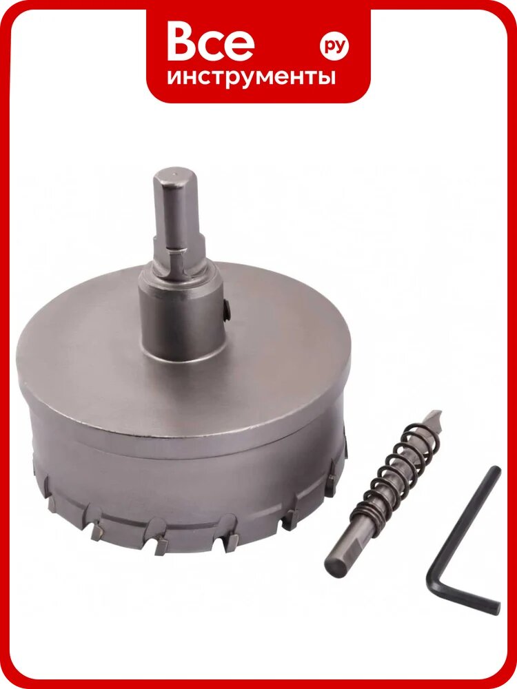 Коронка по металлу 70 мм с пластинами ВК8 WOLFSTAR cw00049