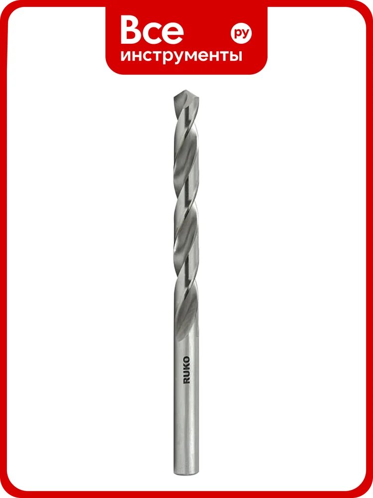 Сверло по металлу HSS-G DIN 338 (5.9х93х57 мм) Ruko 214059