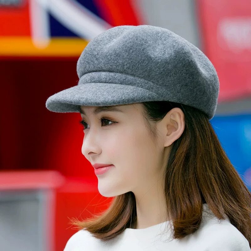 Кепка Taobao Корейская новая восьмиугольная шляпа с утиным языком для взрослых и детей