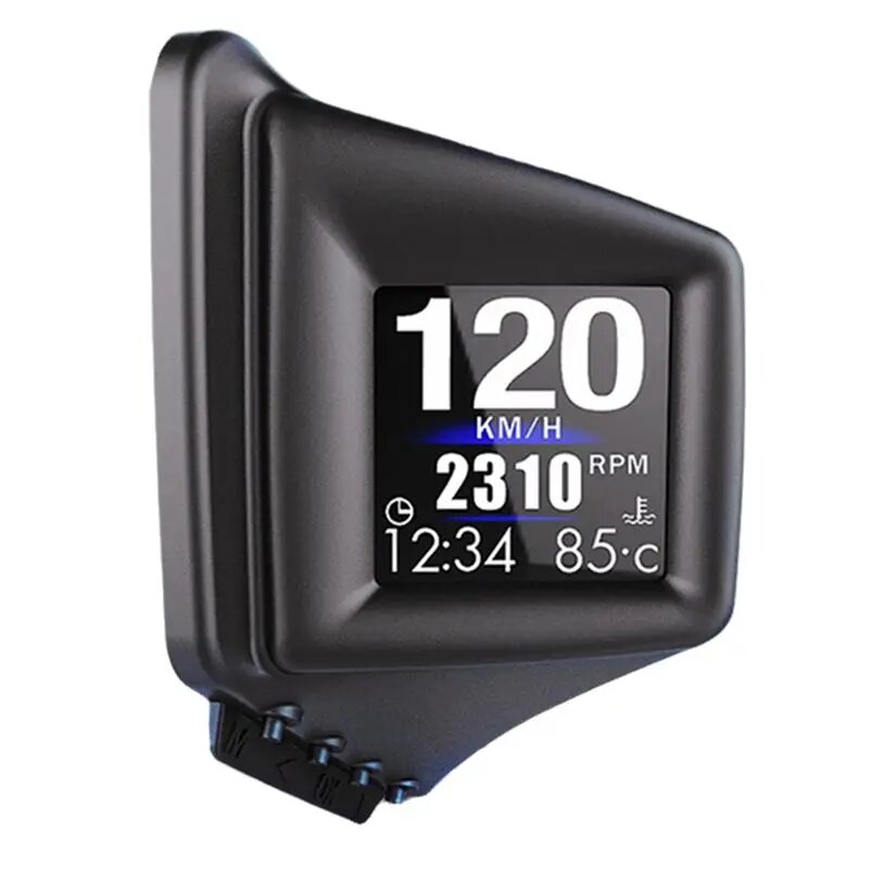 Модернизированный автомобильный проекционный дисплей A401 OBD+GPS: спидометр, давление масла, температура воды, расход топлива, бортовой компьютер